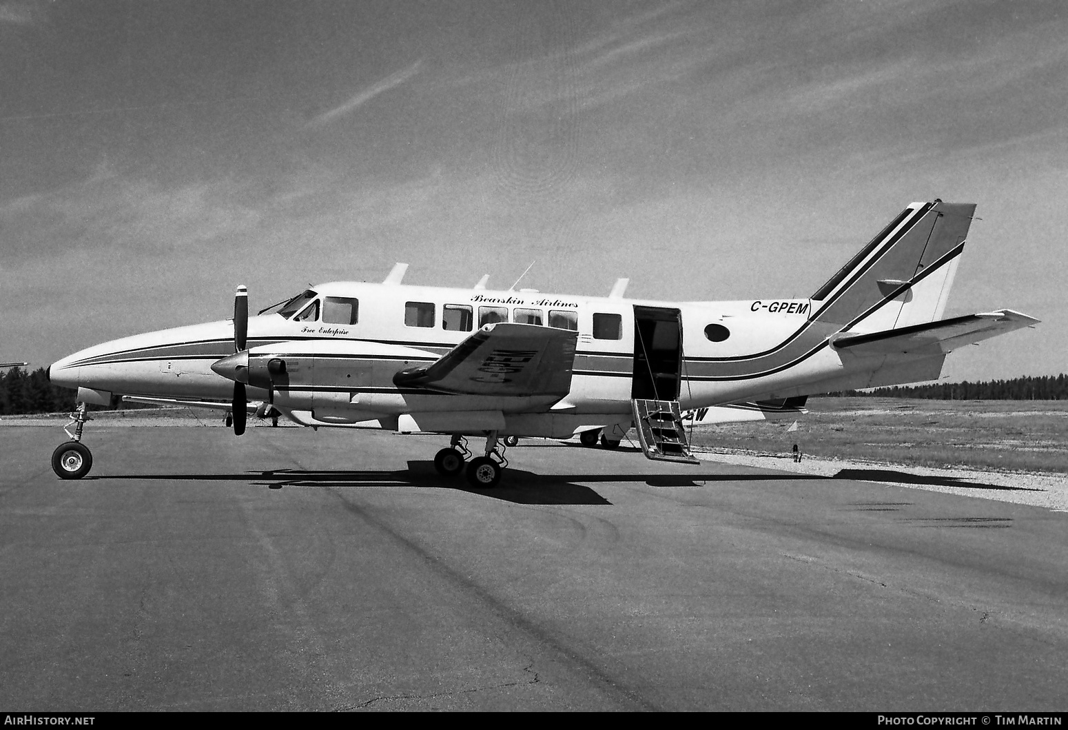 Aircraft Photo of C-GPEM | Beech 99 Airliner | Bearskin Airlines | AirHistory.net #305141