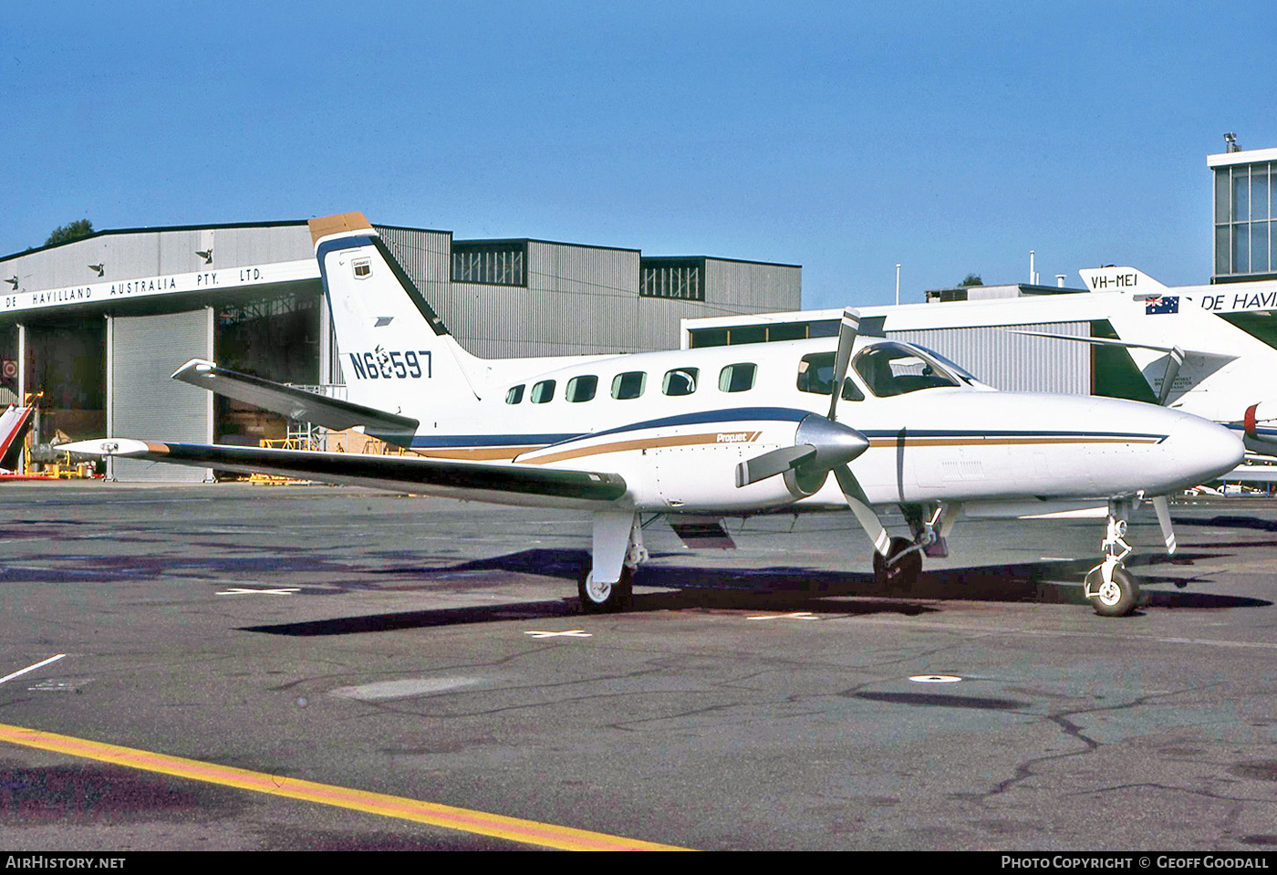 Aircraft Photo of N68597 | Cessna 441 Conquest | AirHistory.net #305152