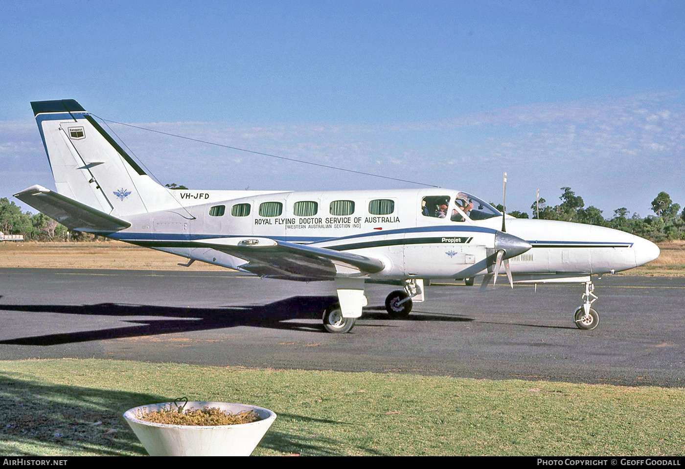 Aircraft Photo of VH-JFD | Cessna 441 Conquest | Royal Flying Doctor Service - RFDS | AirHistory.net #305166