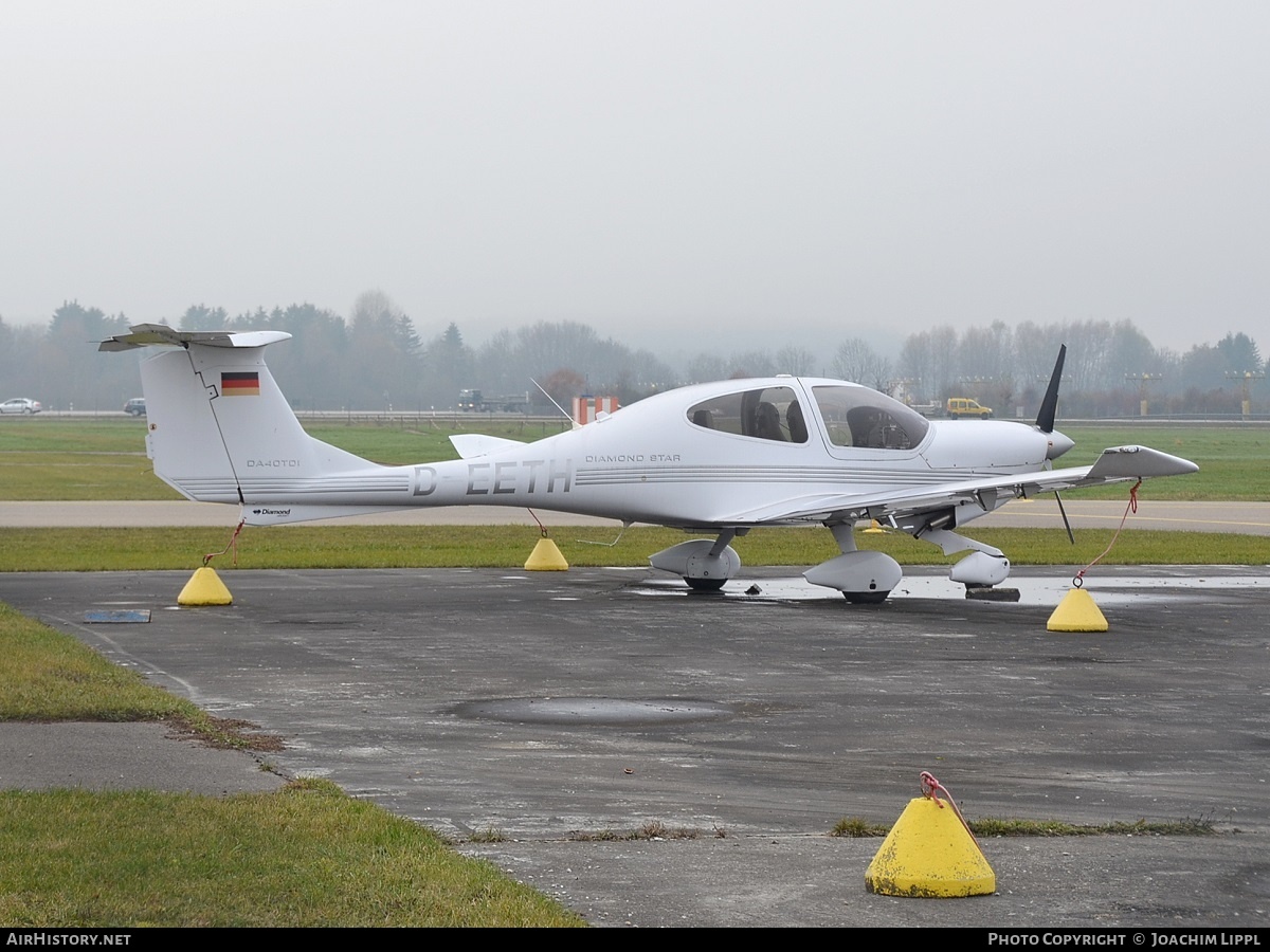 Aircraft Photo of D-EETH | Diamond DA40D Diamond Star TDI | AirHistory.net #305181