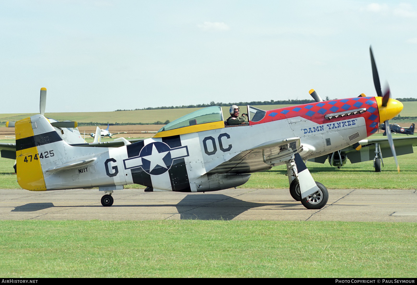 Aircraft Photo of N11T / 474425 | North American P-51D Mustang | USA - Air Force | AirHistory.net #305192