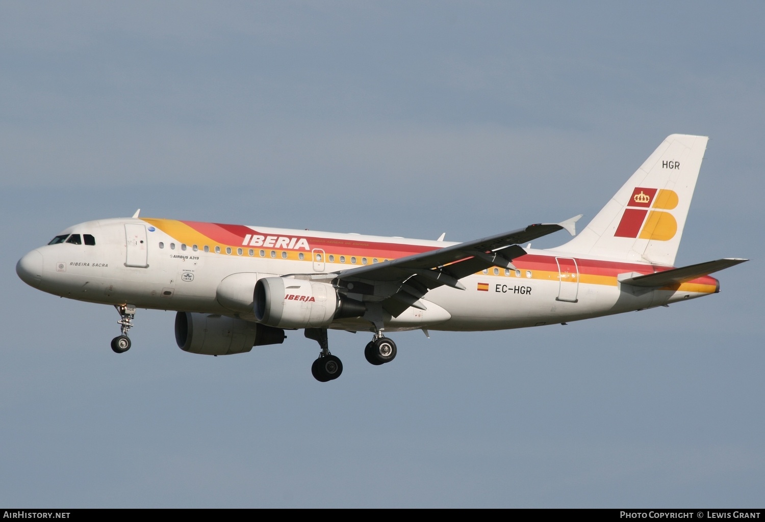 Aircraft Photo of EC-HGR | Airbus A319-112 | Iberia | AirHistory.net #305203