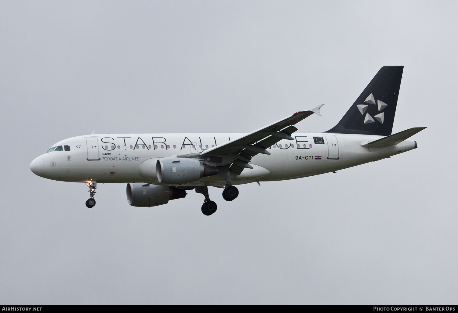 Aircraft Photo of 9A-CTI | Airbus A319-112 | Croatia Airlines | AirHistory.net #305215