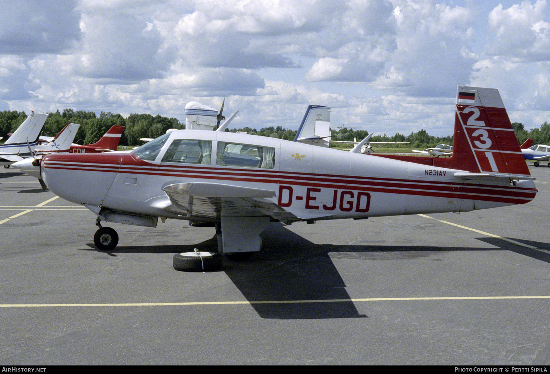Aircraft Photo of D-EJGD / N231AV | Mooney M-20K 231 | AirHistory.net #305216