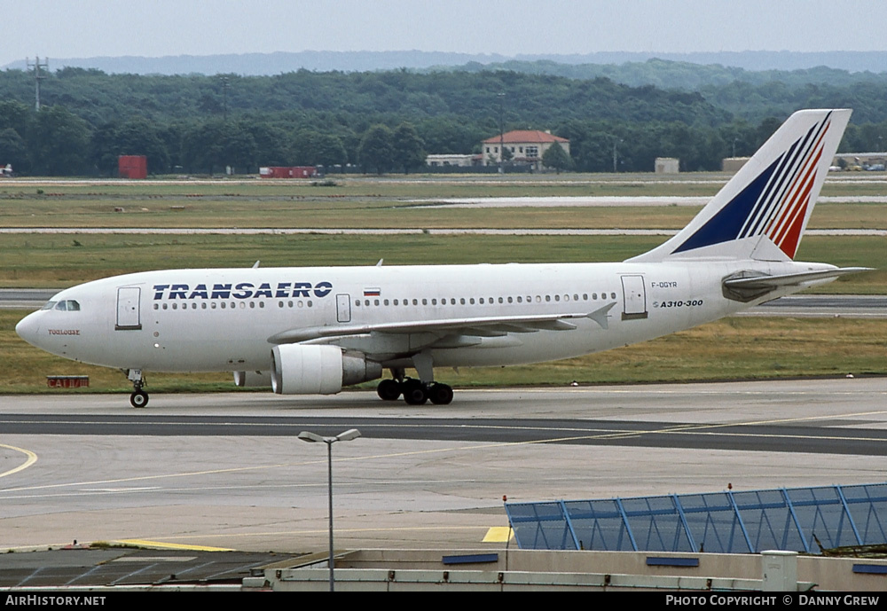 Aircraft Photo of F-OGYR | Airbus A310-324 | Transaero Airlines | AirHistory.net #305220