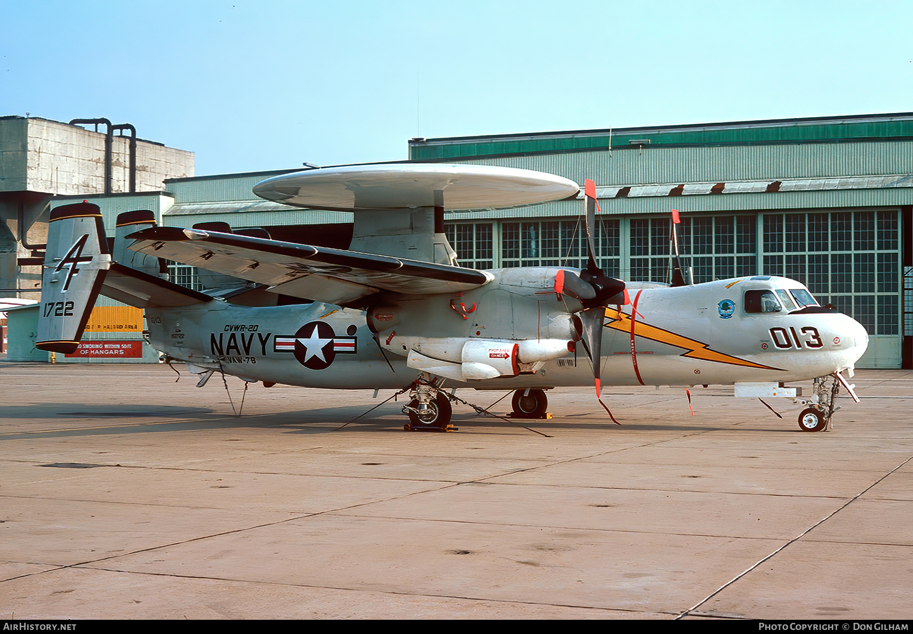 Aircraft Photo of 151722 | Grumman E-2B Hawkeye | USA - Navy | AirHistory.net #305228