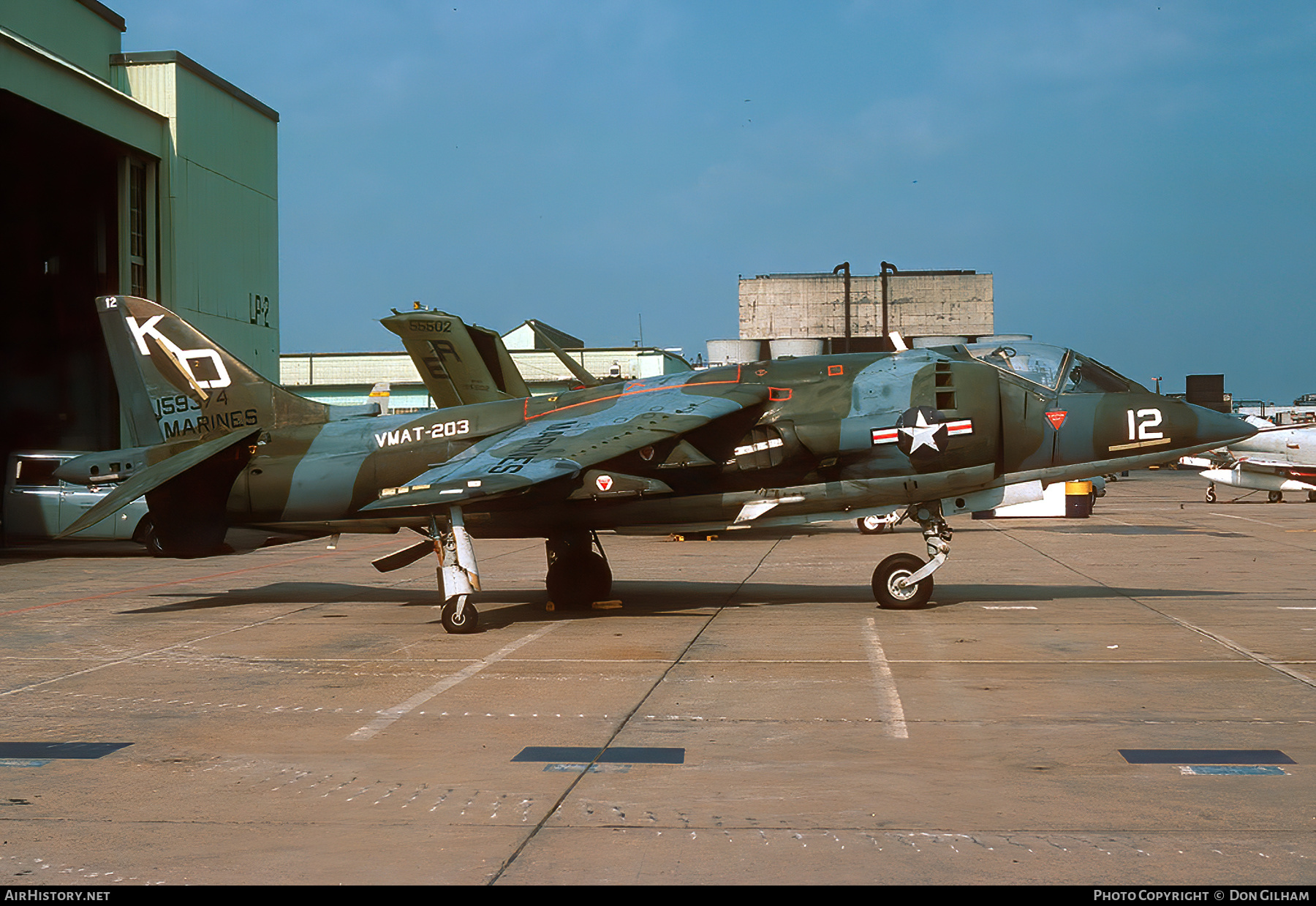 Aircraft Photo of 159374 | Hawker Siddeley AV-8A Harrier | USA - Marines | AirHistory.net #305233