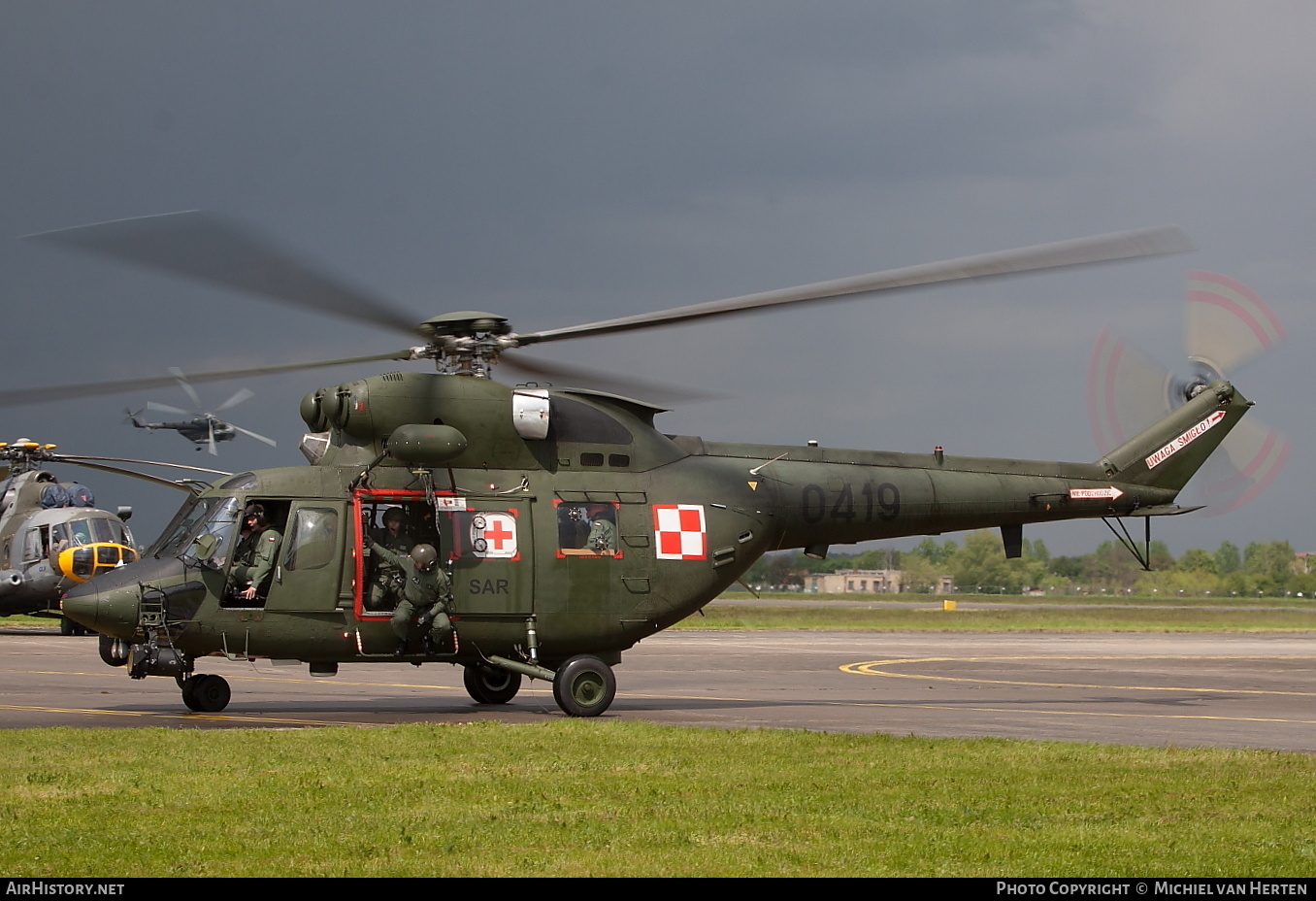 Aircraft Photo of 0419 | PZL-Swidnik W-3R Sokol | Poland - Air Force | AirHistory.net #305305