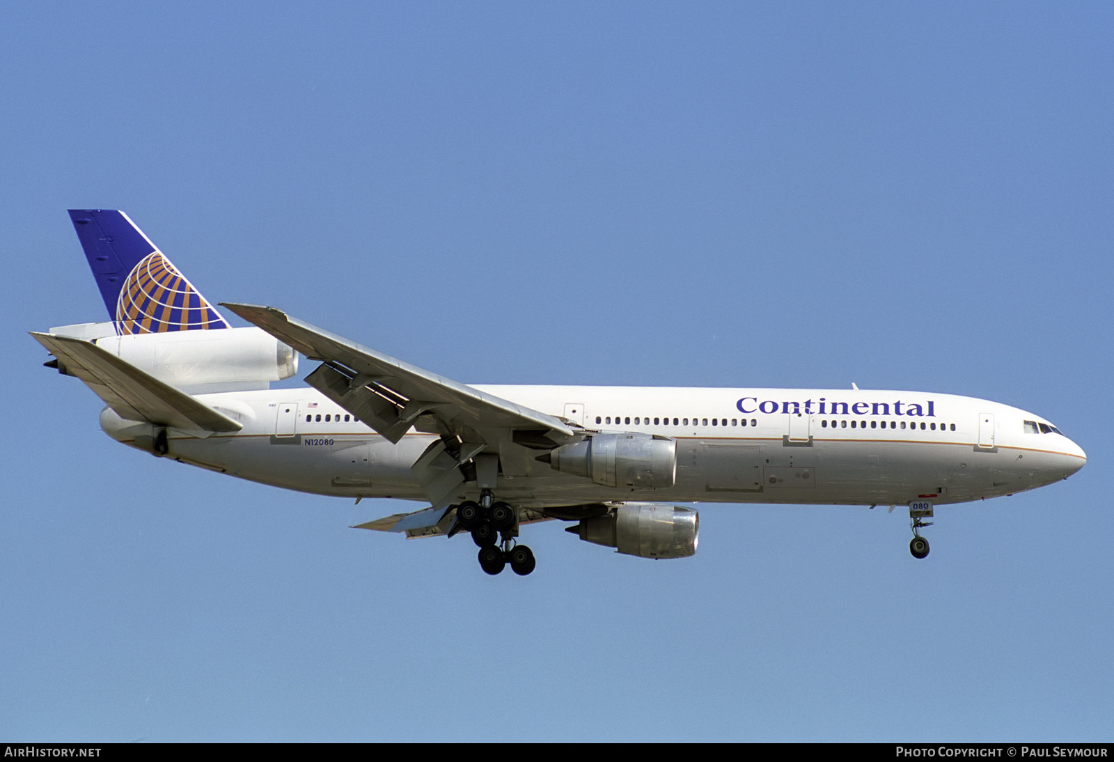 Aircraft Photo of N12080 | McDonnell Douglas DC-10-30 | Continental Airlines | AirHistory.net #305327