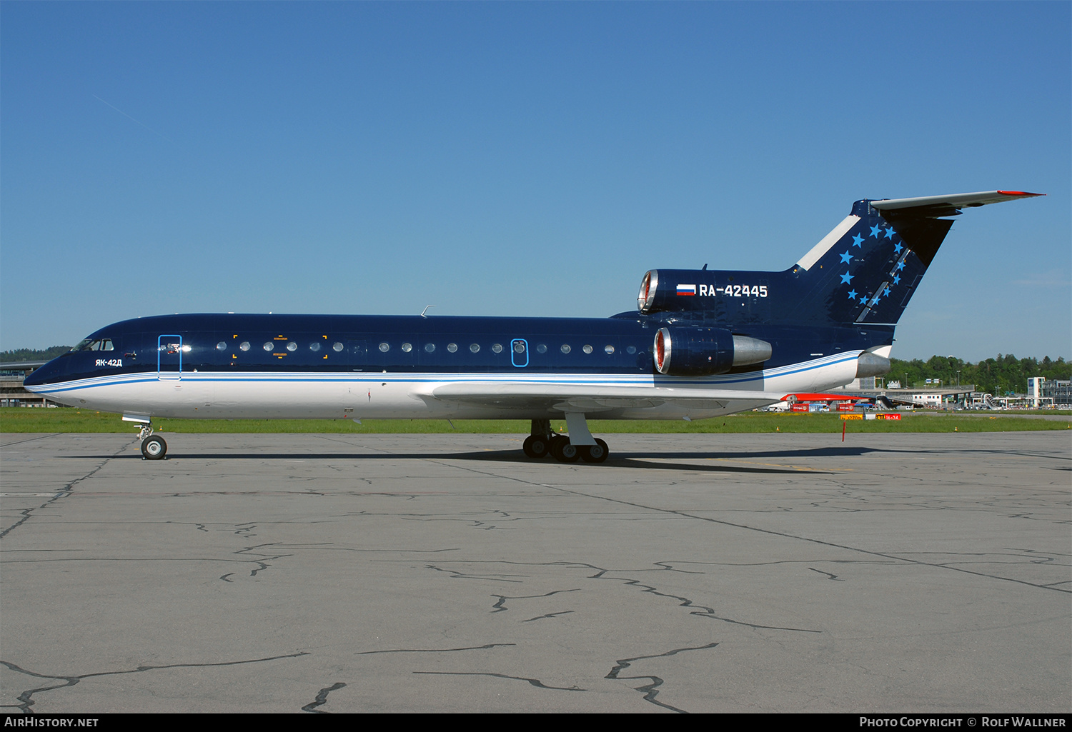 Aircraft Photo of RA-42445 | Yakovlev Yak-42D | AirHistory.net #305328