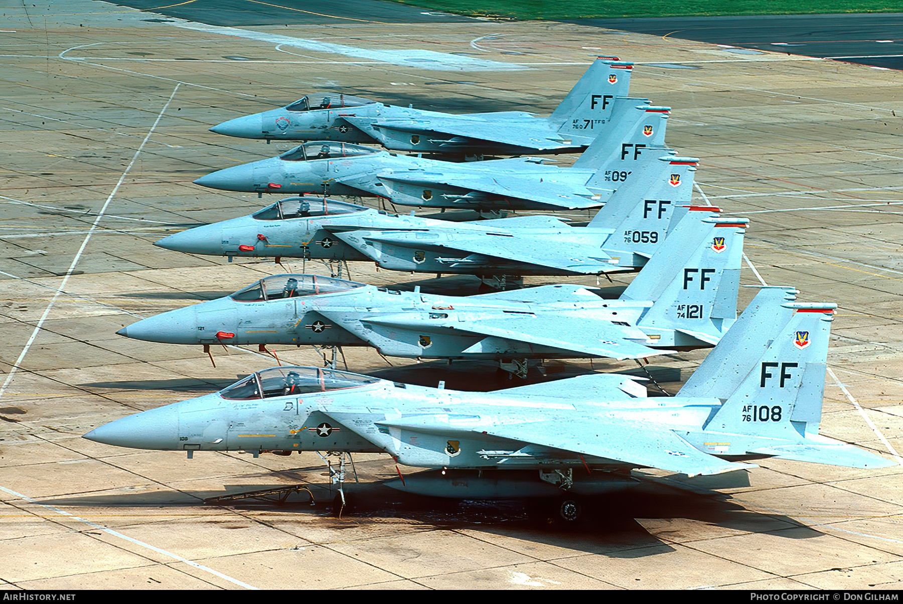 Aircraft Photo of 76-0108 | McDonnell Douglas F-15A Eagle | USA - Air Force | AirHistory.net #305332