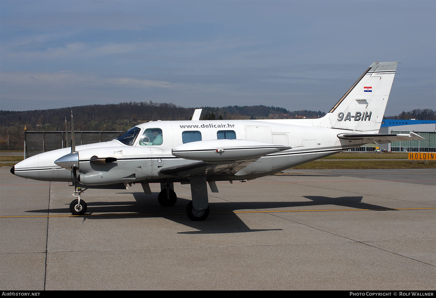 Aircraft Photo of 9A-BIH | Piper PA-31T1 Cheyenne IA | Delic Air | AirHistory.net #305340