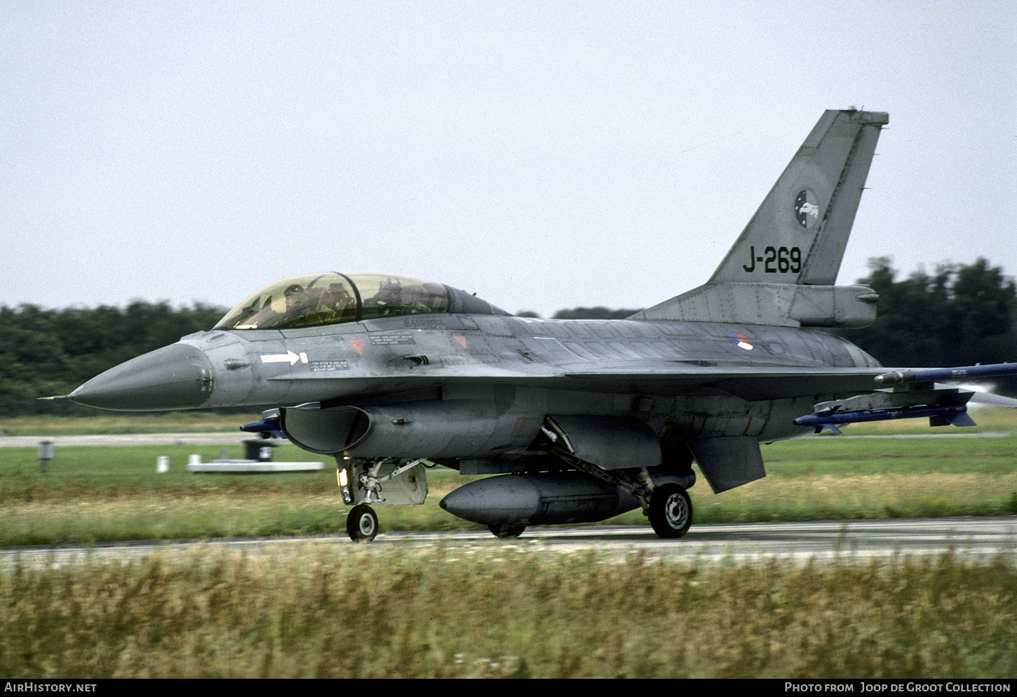 Aircraft Photo of J-269 | General Dynamics F-16BM Fighting Falcon | Netherlands - Air Force | AirHistory.net #305343