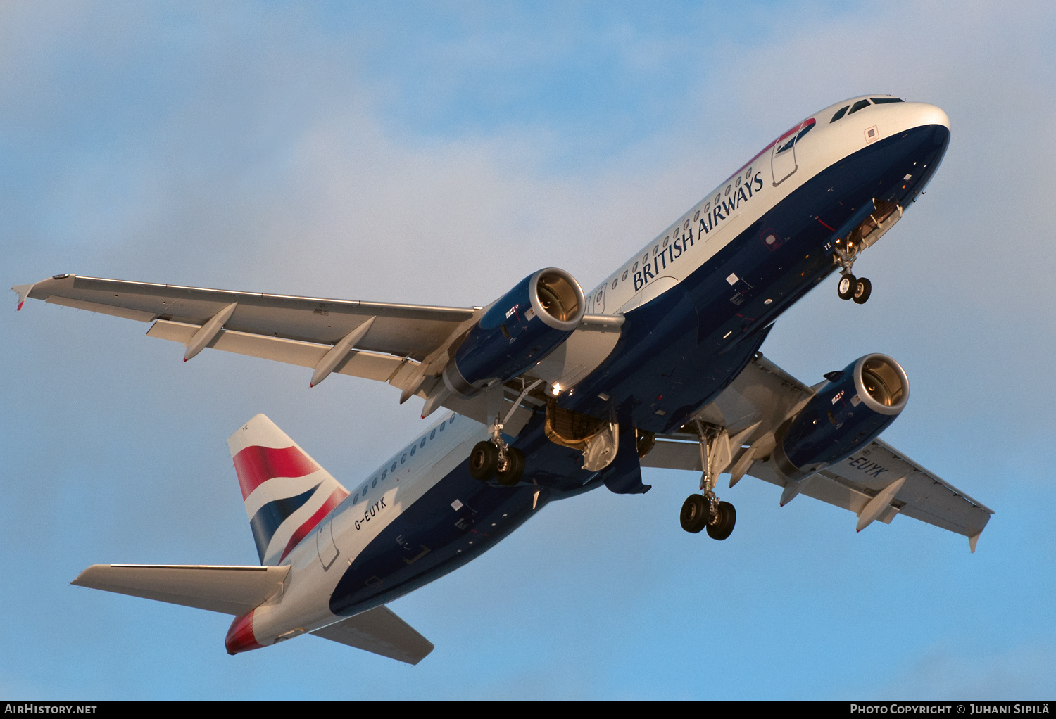 Aircraft Photo of G-EUYK | Airbus A320-232 | British Airways | AirHistory.net #305344