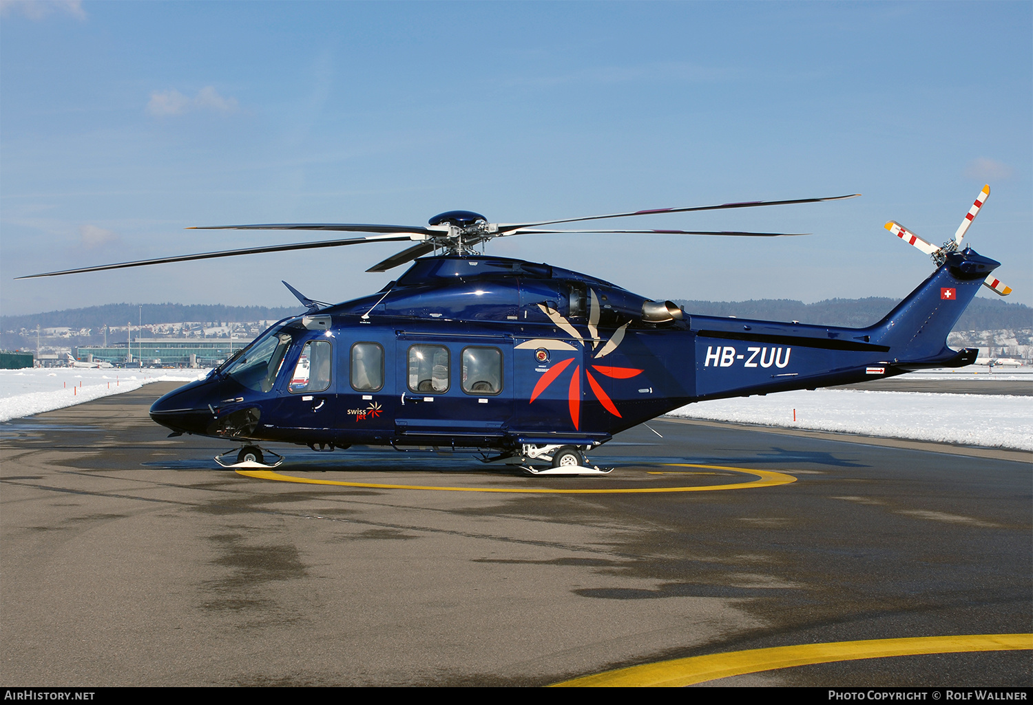 Aircraft Photo of HB-ZUU | AgustaWestland AW-139 | Swiss Jet | AirHistory.net #305373