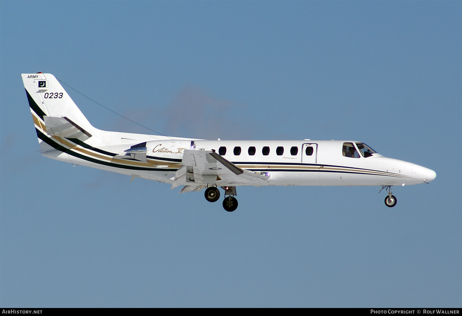 Aircraft Photo of 0233 | Cessna 560 Citation V | Pakistan - Army | AirHistory.net #305375