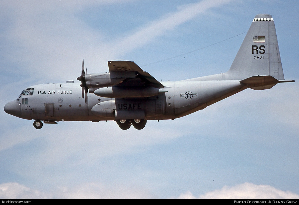 Aircraft Photo of 70-1271 / AF70-271 | Lockheed C-130E Hercules (L-382) | USA - Air Force | AirHistory.net #305386