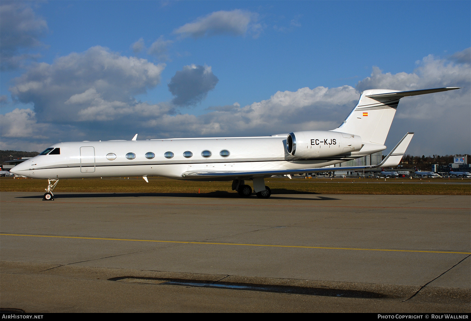 Aircraft Photo of EC-KJS | Gulfstream Aerospace G-V-SP Gulfstream G550 | AirHistory.net #305387