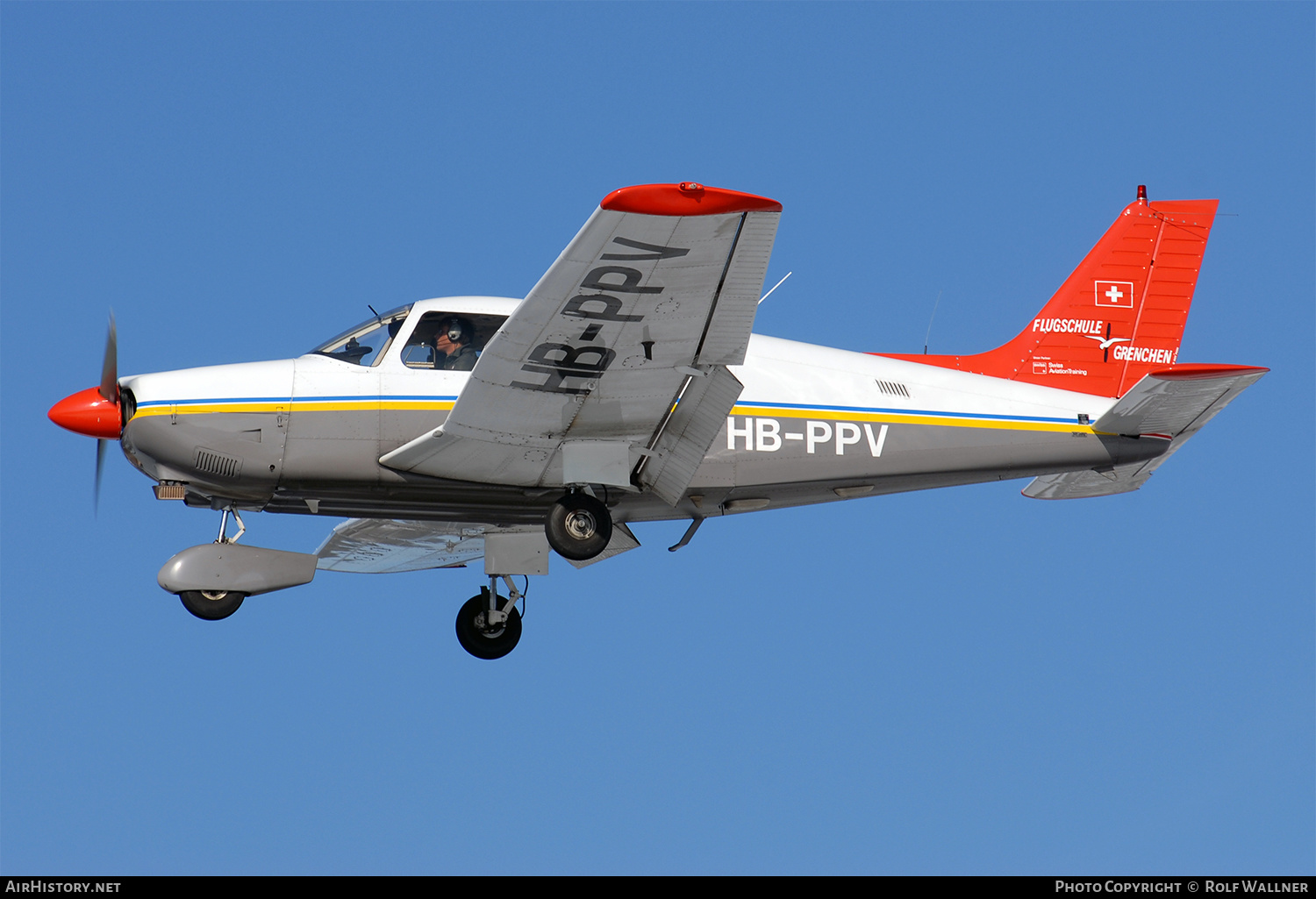 Aircraft Photo of HB-PPV | Piper PA-28-181 Archer II | Flugschule Grenchen | AirHistory.net #305391