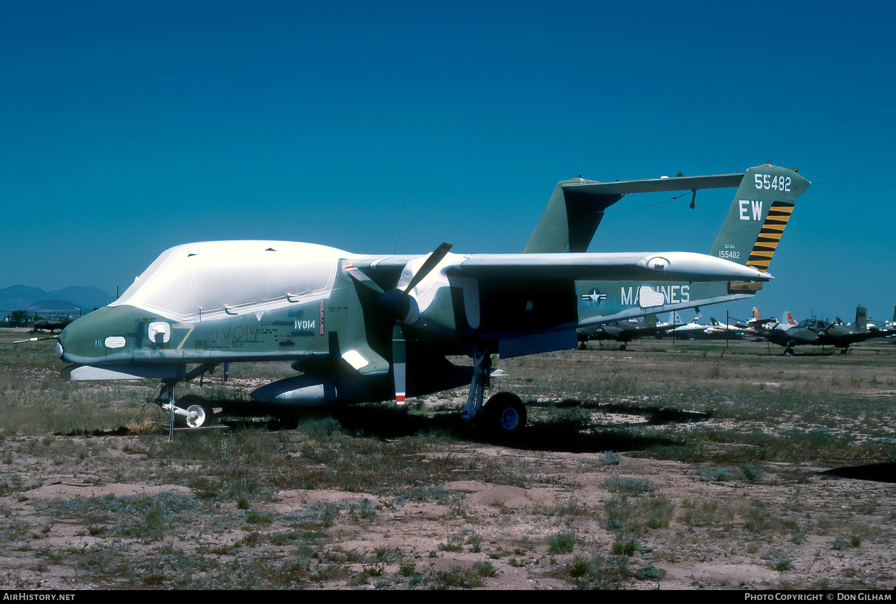 Aircraft Photo of 155482 / 55482 | North American Rockwell OV-10A Bronco | USA - Marines | AirHistory.net #305422