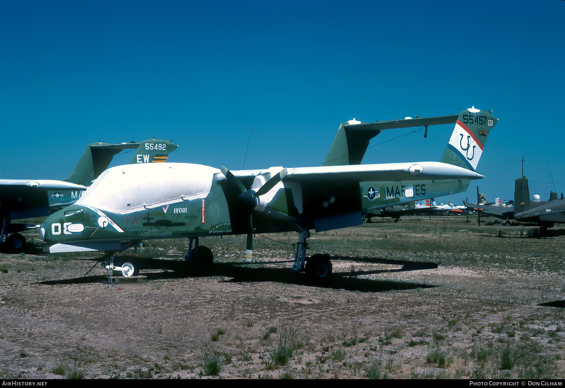 Aircraft Photo of 155457 / 55457 | North American Rockwell OV-10A Bronco | USA - Marines | AirHistory.net #305423