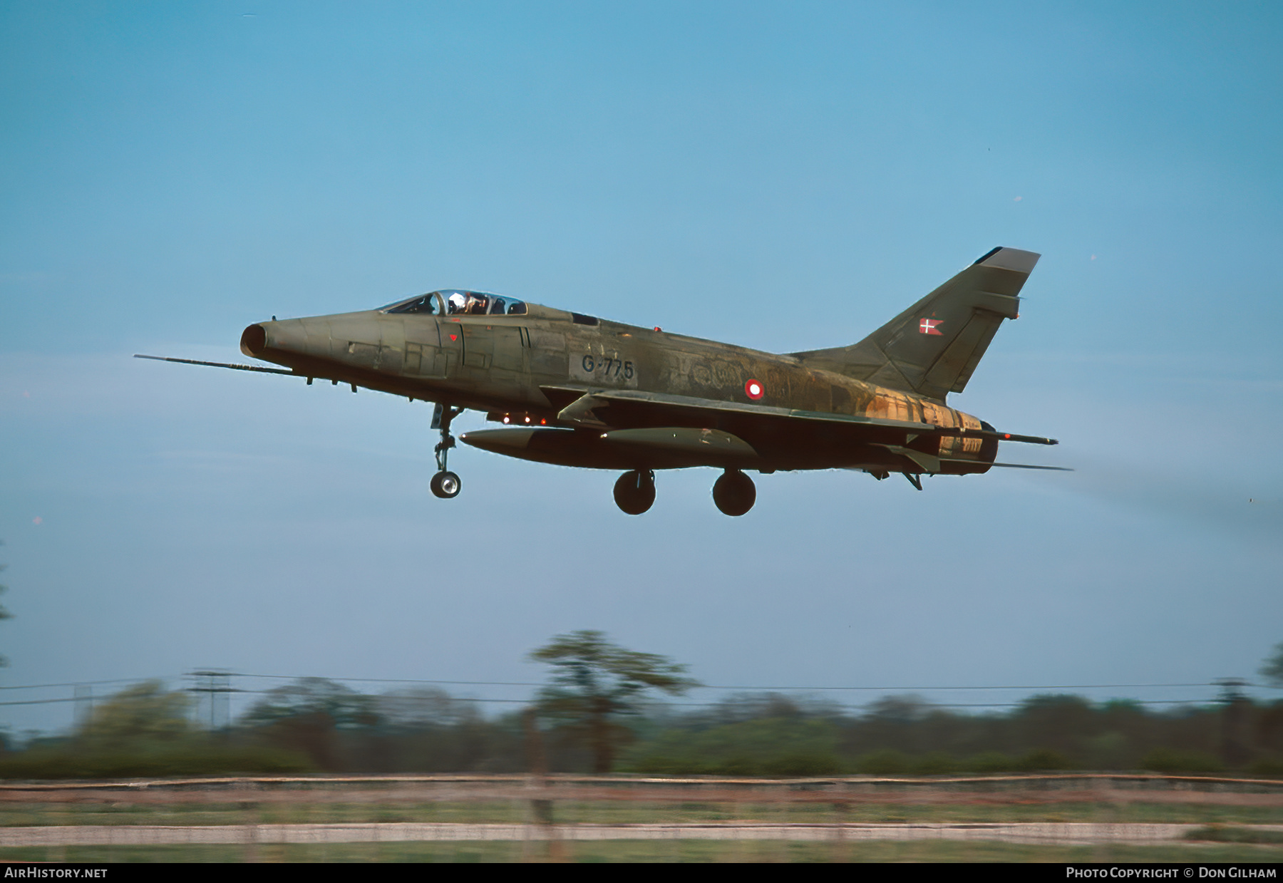 Aircraft Photo of G-775 | North American F-100D Super Sabre | Denmark - Air Force | AirHistory.net #305425