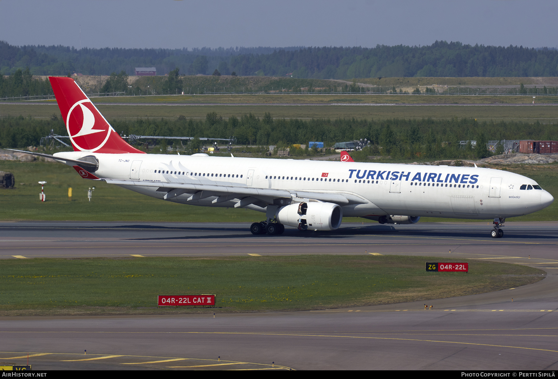 Aircraft Photo of TC-JNO | Airbus A330-343 | Turkish Airlines | AirHistory.net #305490
