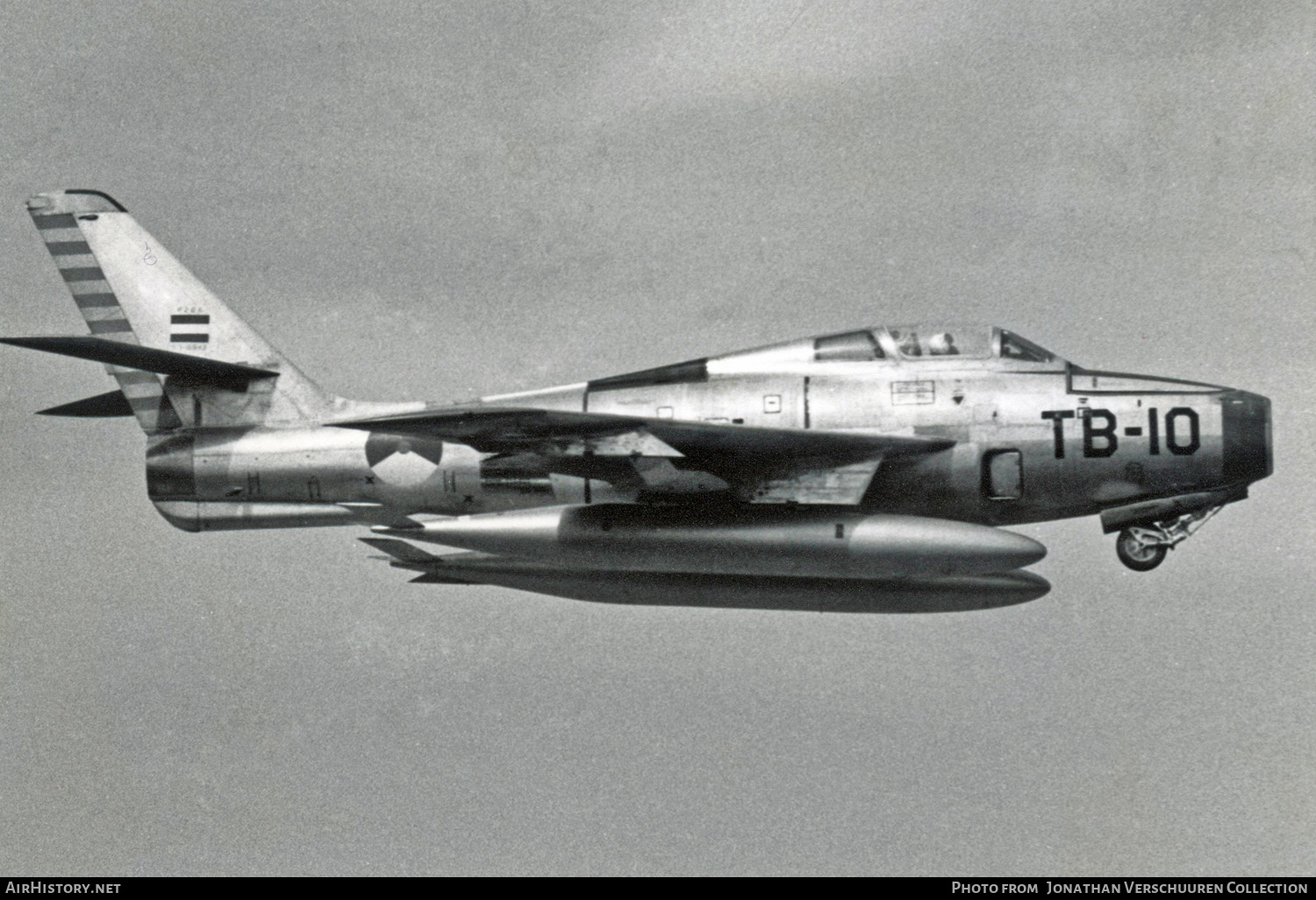 Aircraft Photo of P-268 / 53-6893 | Republic F-84F Thunderstreak | Netherlands - Air Force | AirHistory.net #305493