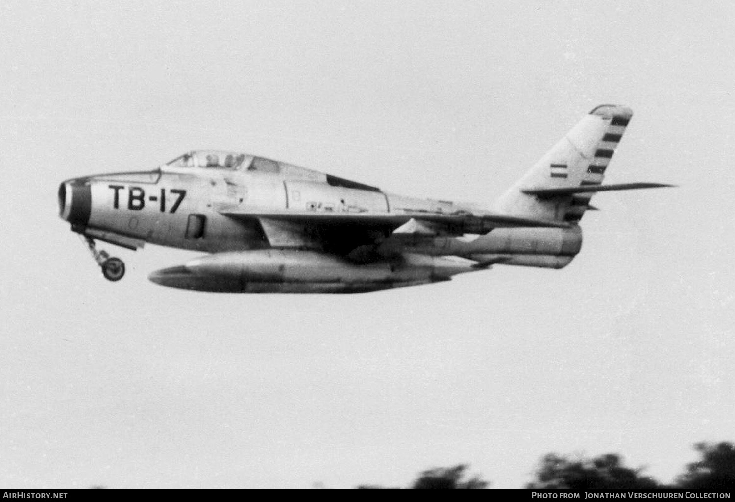 Aircraft Photo of P-192 / 53-6921 | Republic F-84F Thunderstreak | Netherlands - Air Force | AirHistory.net #305494