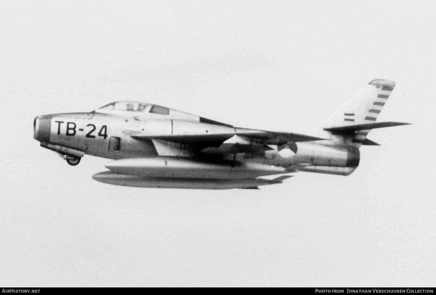 Aircraft Photo of P-252 / 53-6764 | Republic F-84F Thunderstreak | Netherlands - Air Force | AirHistory.net #305498