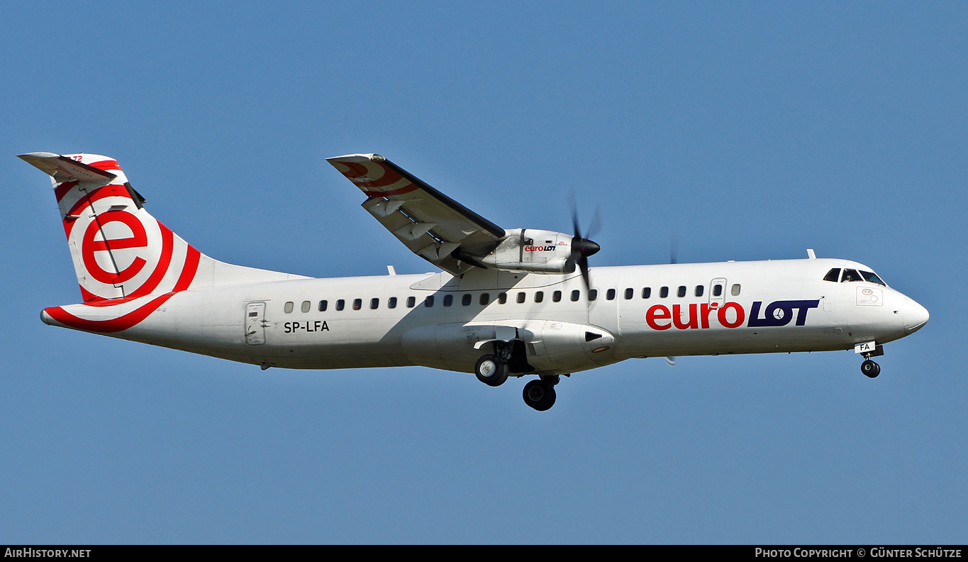 Aircraft Photo of SP-LFA | ATR ATR-72-202 | EuroLOT | AirHistory.net #305511