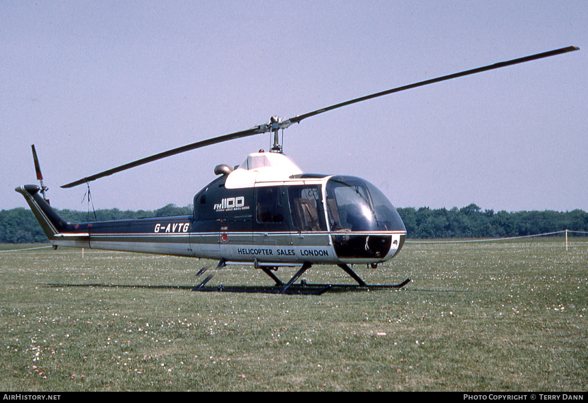 Aircraft Photo of G-AVTG | Fairchild Hiller FH-1100 | Helicopter Sales | AirHistory.net #305538