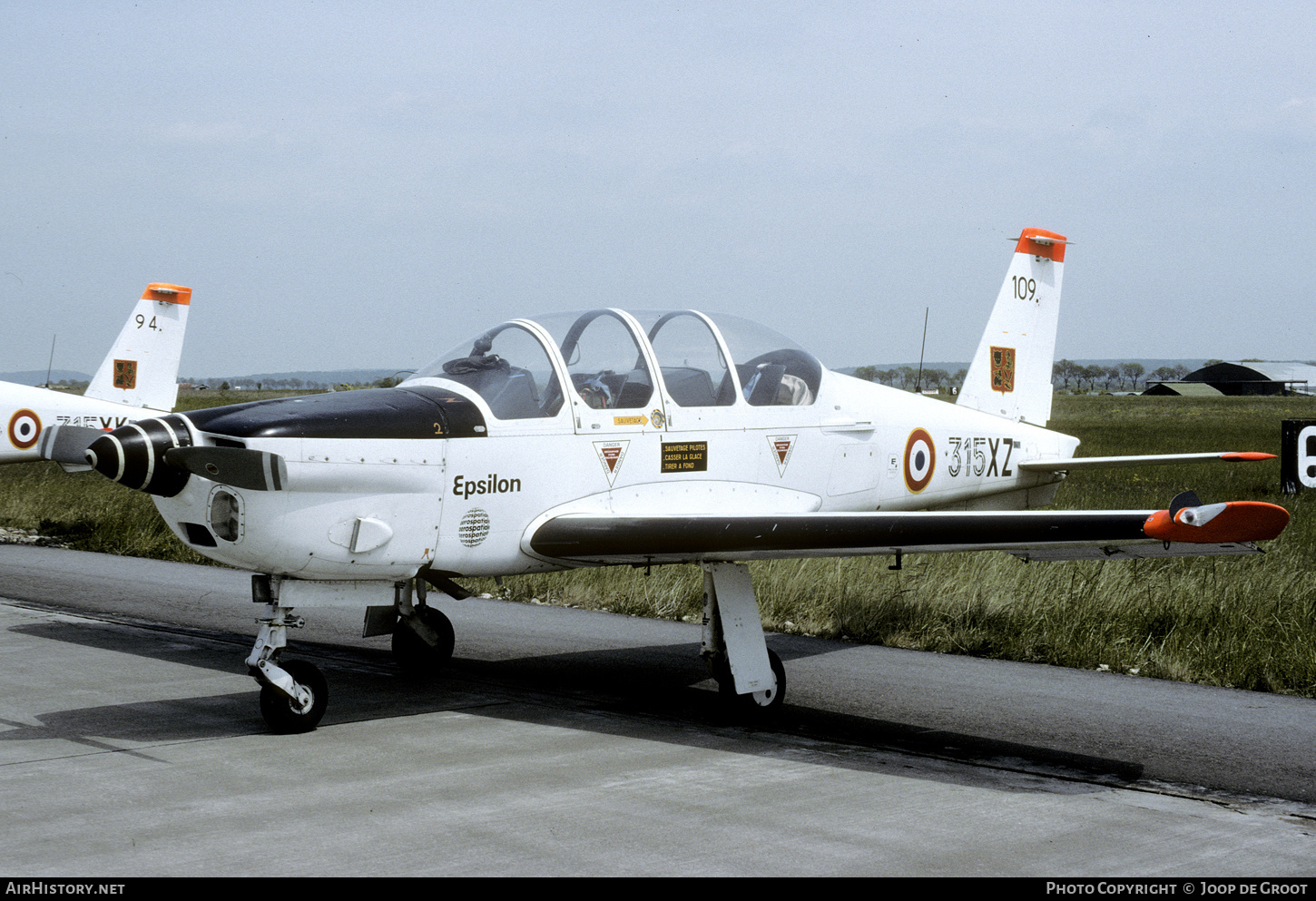 Aircraft Photo of 109 | Socata TB-30 Epsilon | France - Air Force | AirHistory.net #305546