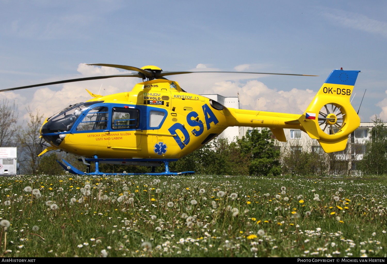 Aircraft Photo of OK-DSB | Eurocopter EC-135T-2 | DSA - Delta System-Air | AirHistory.net #305549