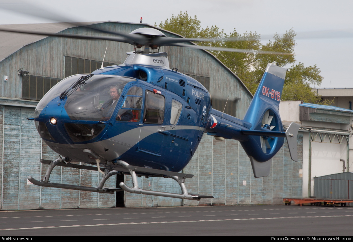 Aircraft Photo of OK-BYB | Eurocopter EC-135T-2+ | Policie | AirHistory.net #305551