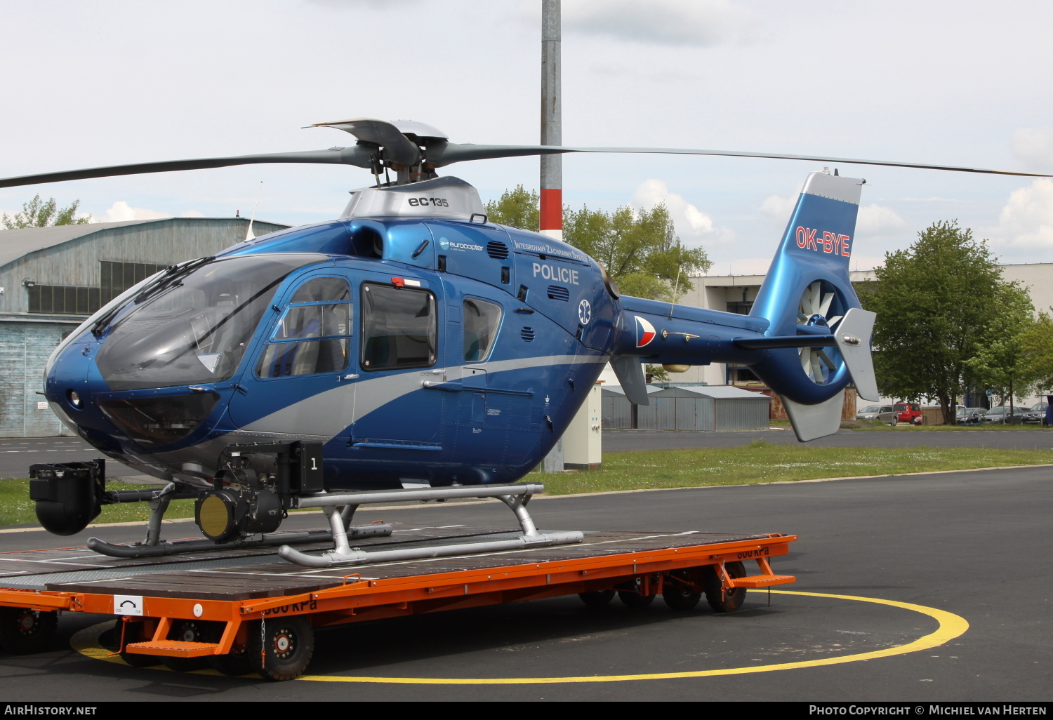 Aircraft Photo of OK-BYE | Eurocopter EC-135T-2+ | Policie | AirHistory.net #305552