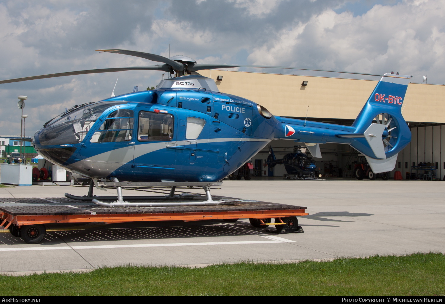 Aircraft Photo of OK-BYC | Eurocopter EC-135T-2+ | Policie | AirHistory.net #305554