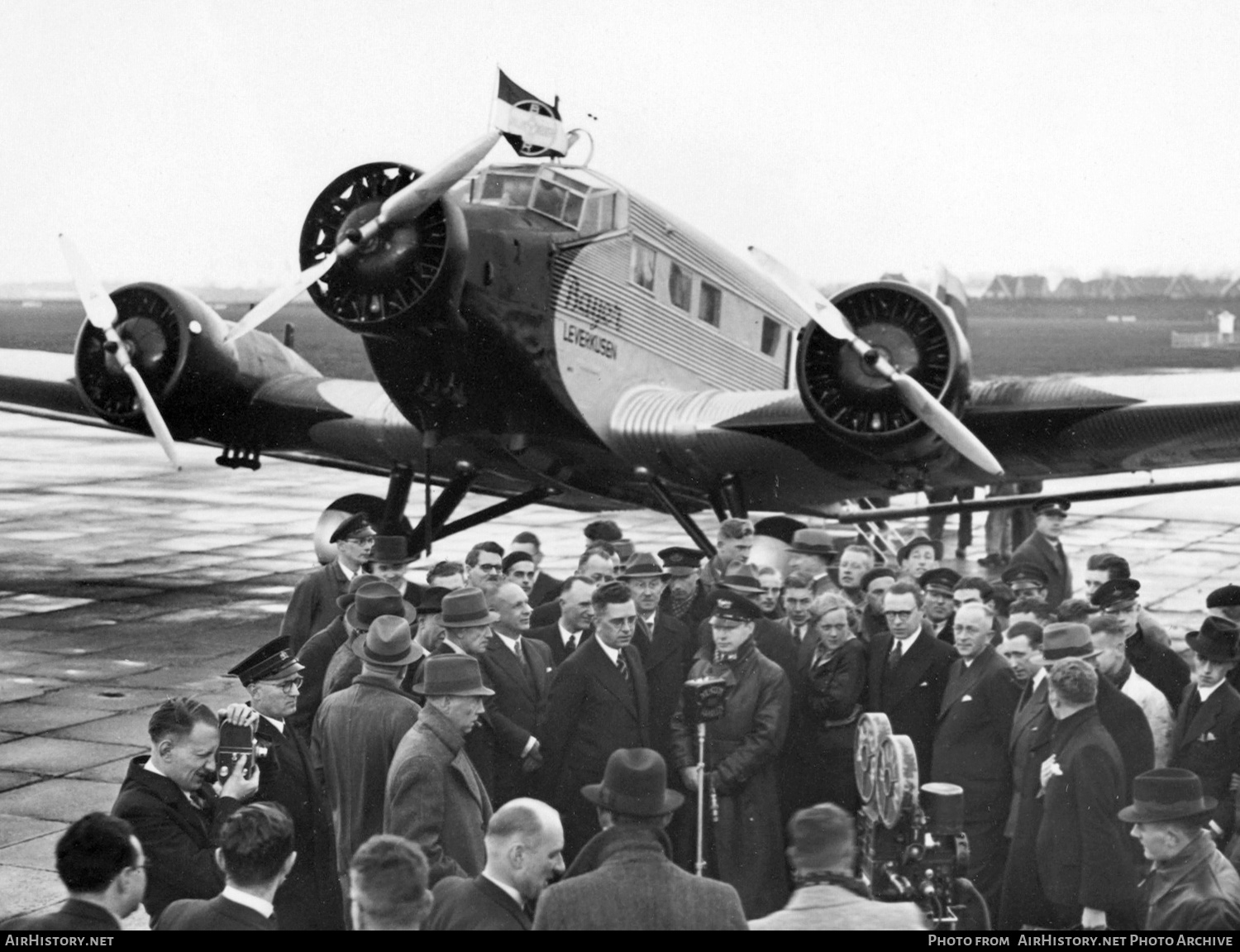 Aircraft Photo of D-AOHU | Junkers Ju 52/3m g2e | Bayer | AirHistory.net #305558