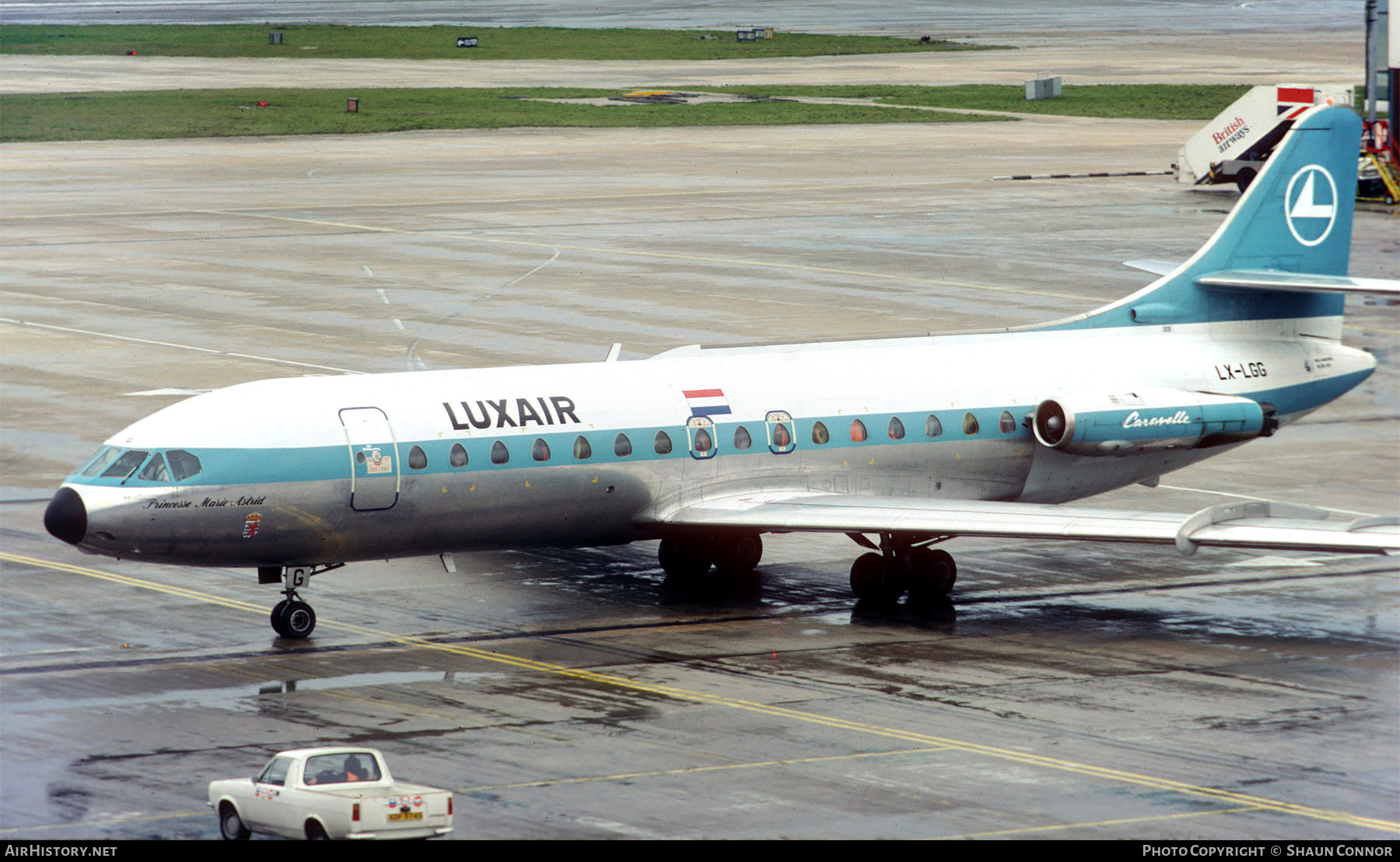 Aircraft Photo of LX-LGG | Sud SE-210 Caravelle VI-R | Luxair | AirHistory.net #305579