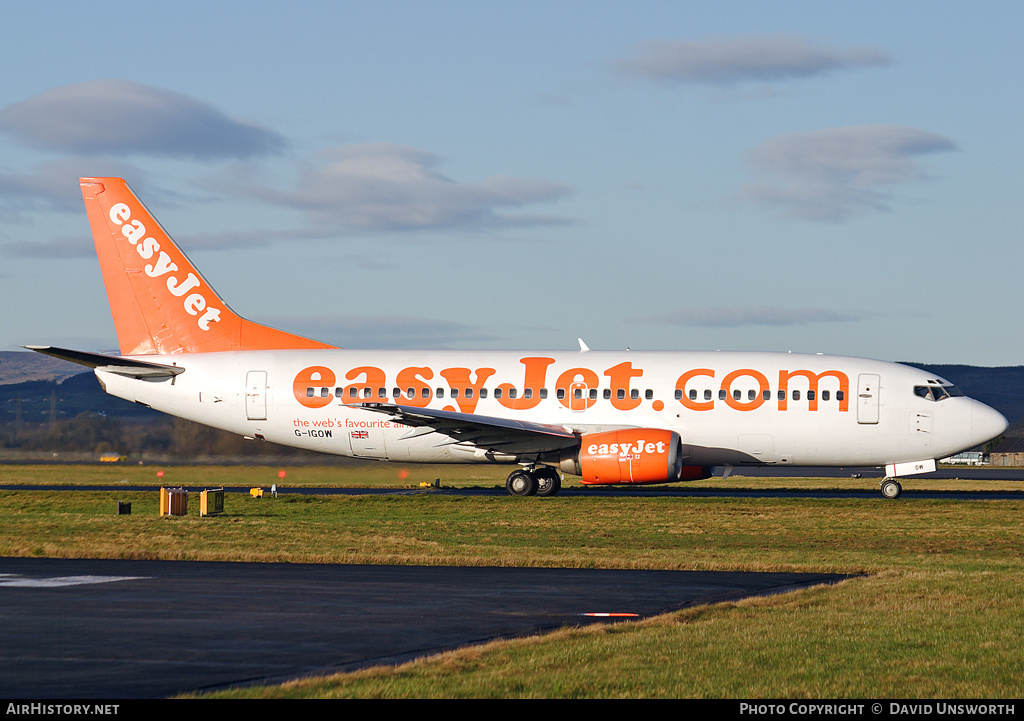 Aircraft Photo of G-IGOW | Boeing 737-3Y0 | EasyJet | AirHistory.net #305582