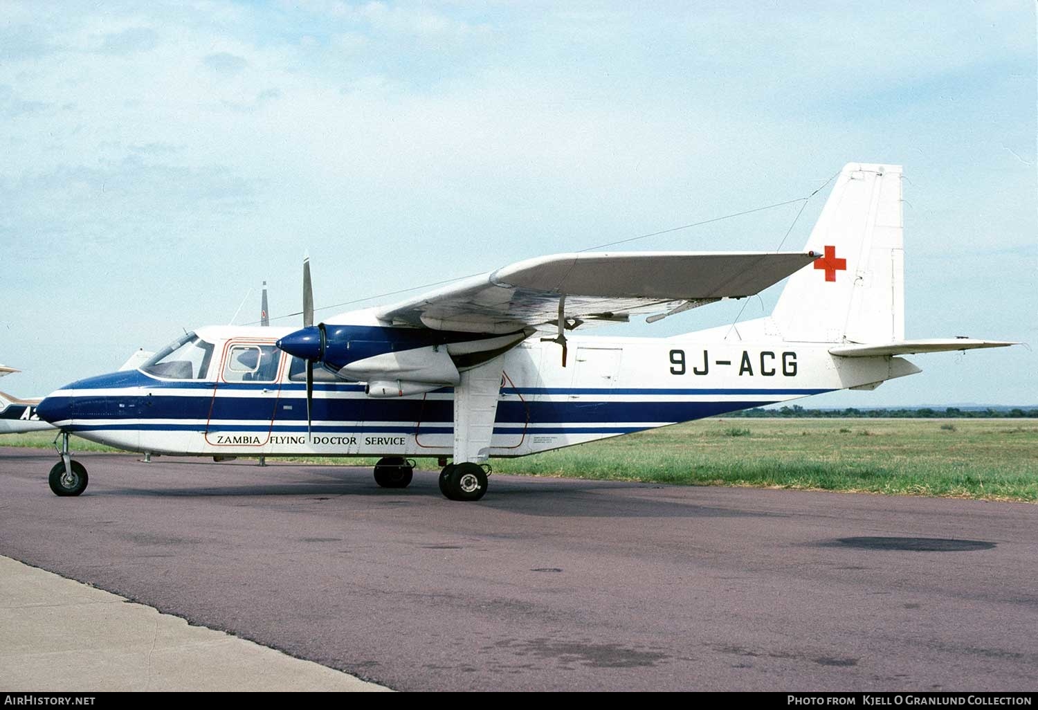 Aircraft Photo of 9J-ACG | Britten-Norman BN-2A-3 Islander | Zambia Flying Doctor Service | AirHistory.net #305586