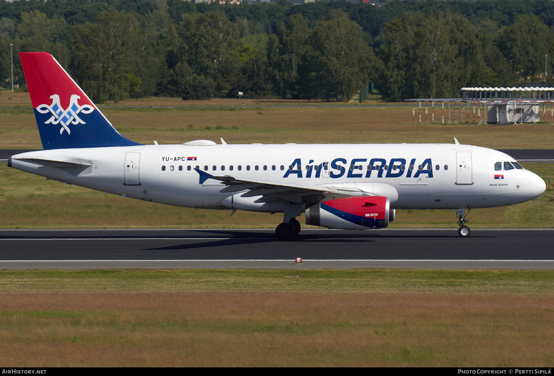 Aircraft Photo of YU-APC | Airbus A319-131 | Air Serbia | AirHistory.net #305591