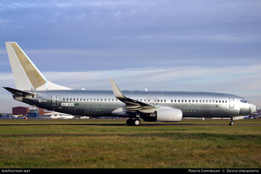 Aircraft Photo of A6-AUH | Boeing 737-8EX BBJ2 | AirHistory.net #305596