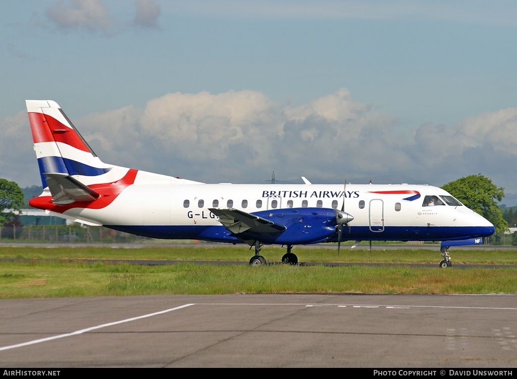 Aircraft Photo of G-LGNF | Saab 340B | British Airways | AirHistory.net #305598