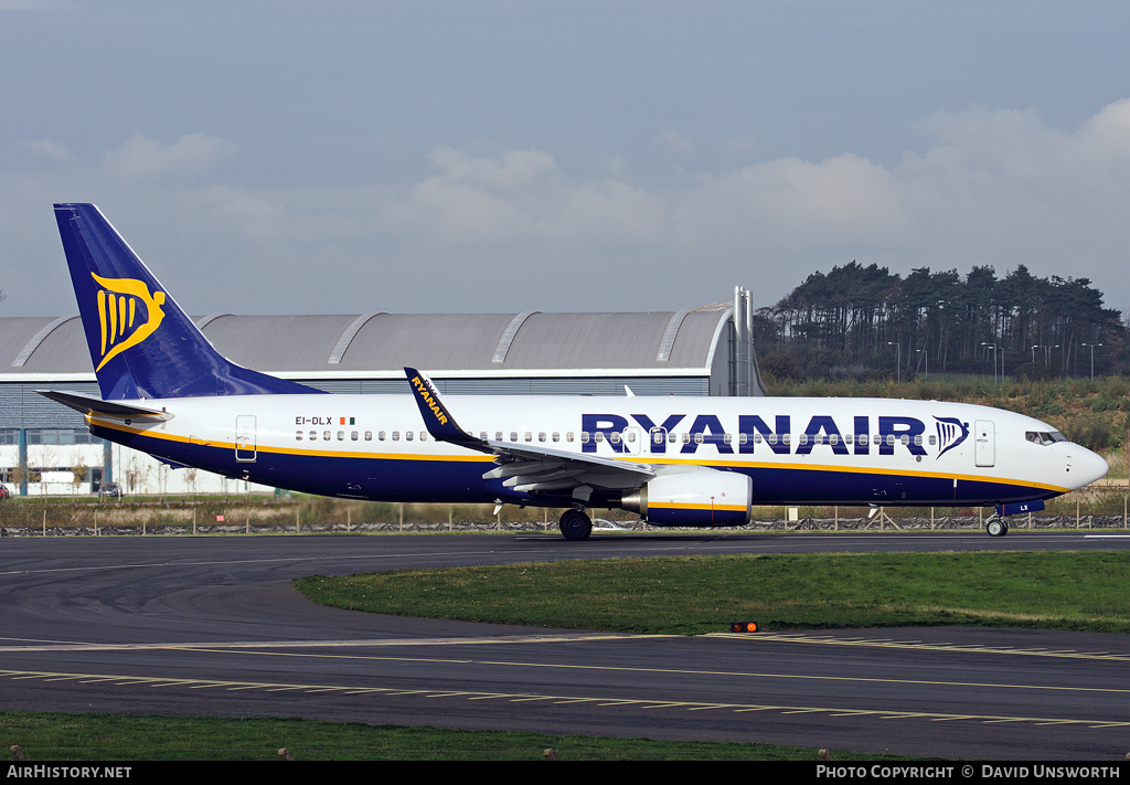 Aircraft Photo of EI-DLX | Boeing 737-8AS | Ryanair | AirHistory.net #305601