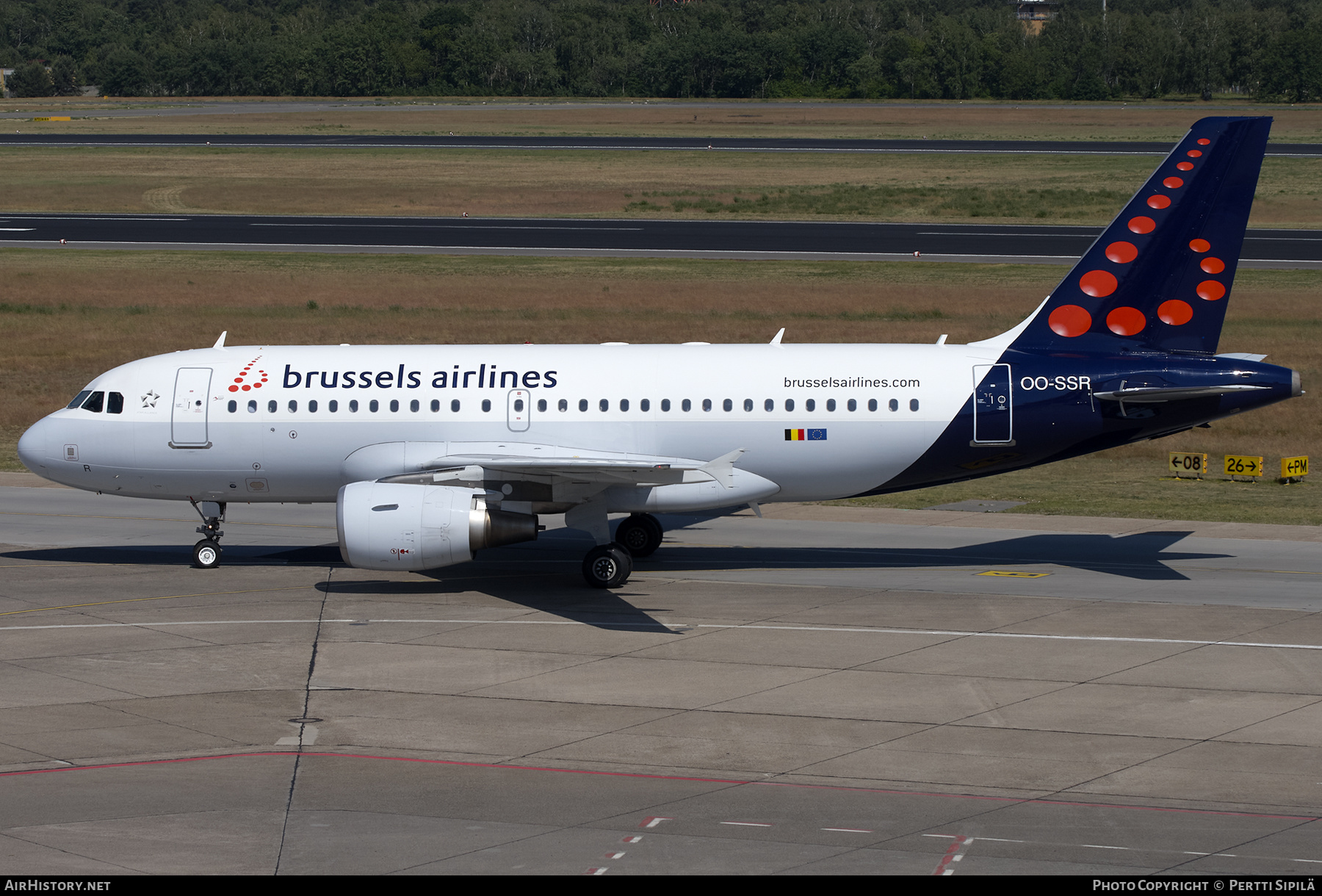Aircraft Photo of OO-SSR | Airbus A319-112 | Brussels Airlines | AirHistory.net #305606