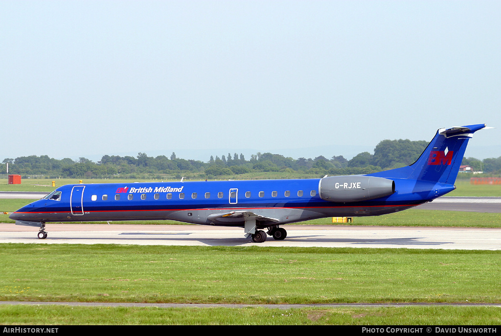 Aircraft Photo of G-RJXE | Embraer ERJ-145EP (EMB-145EP) | British Midland Airways - BMA | AirHistory.net #305616