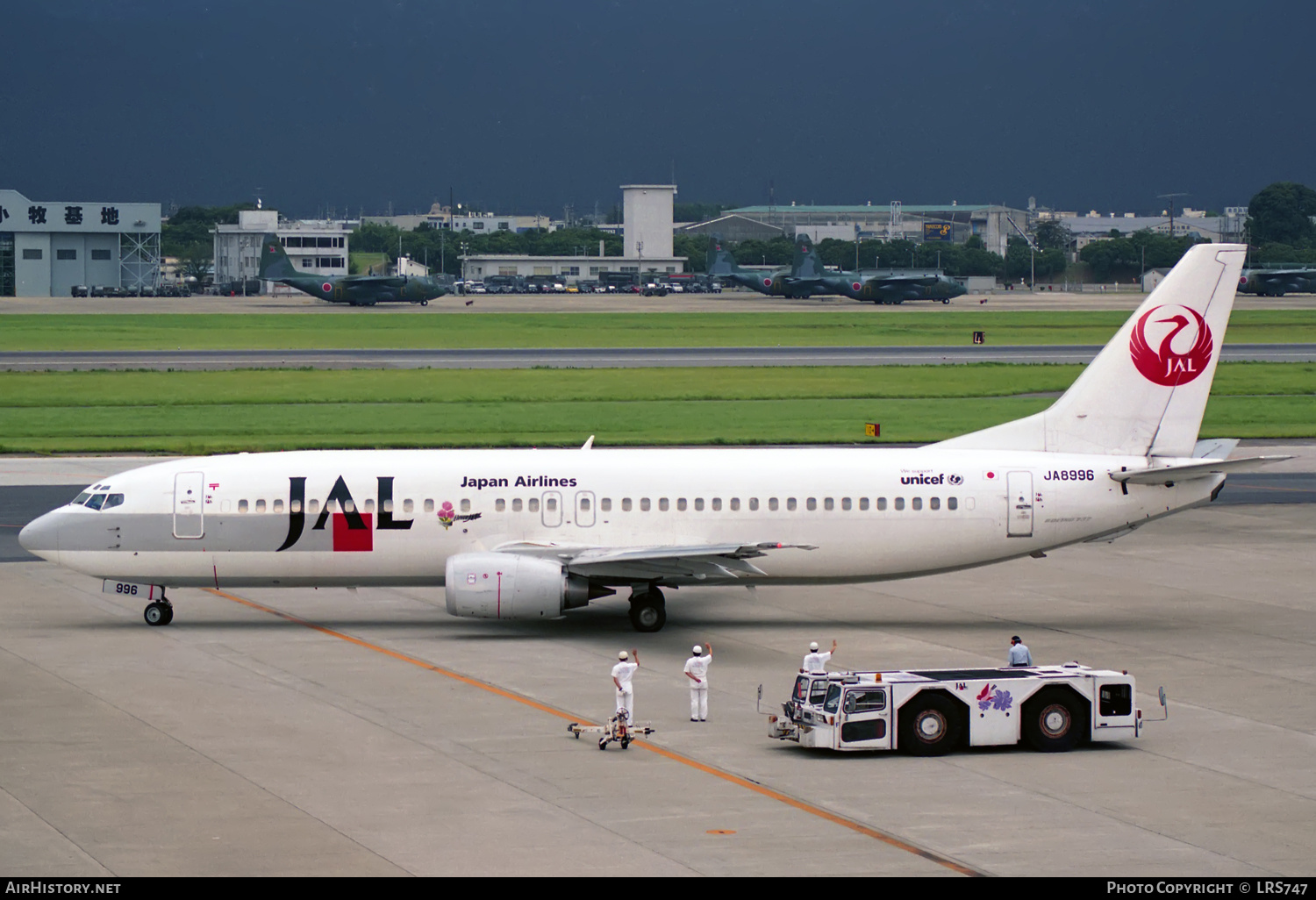 Aircraft Photo of JA8996 | Boeing 737-446 | Japan Airlines - JAL | AirHistory.net #305628