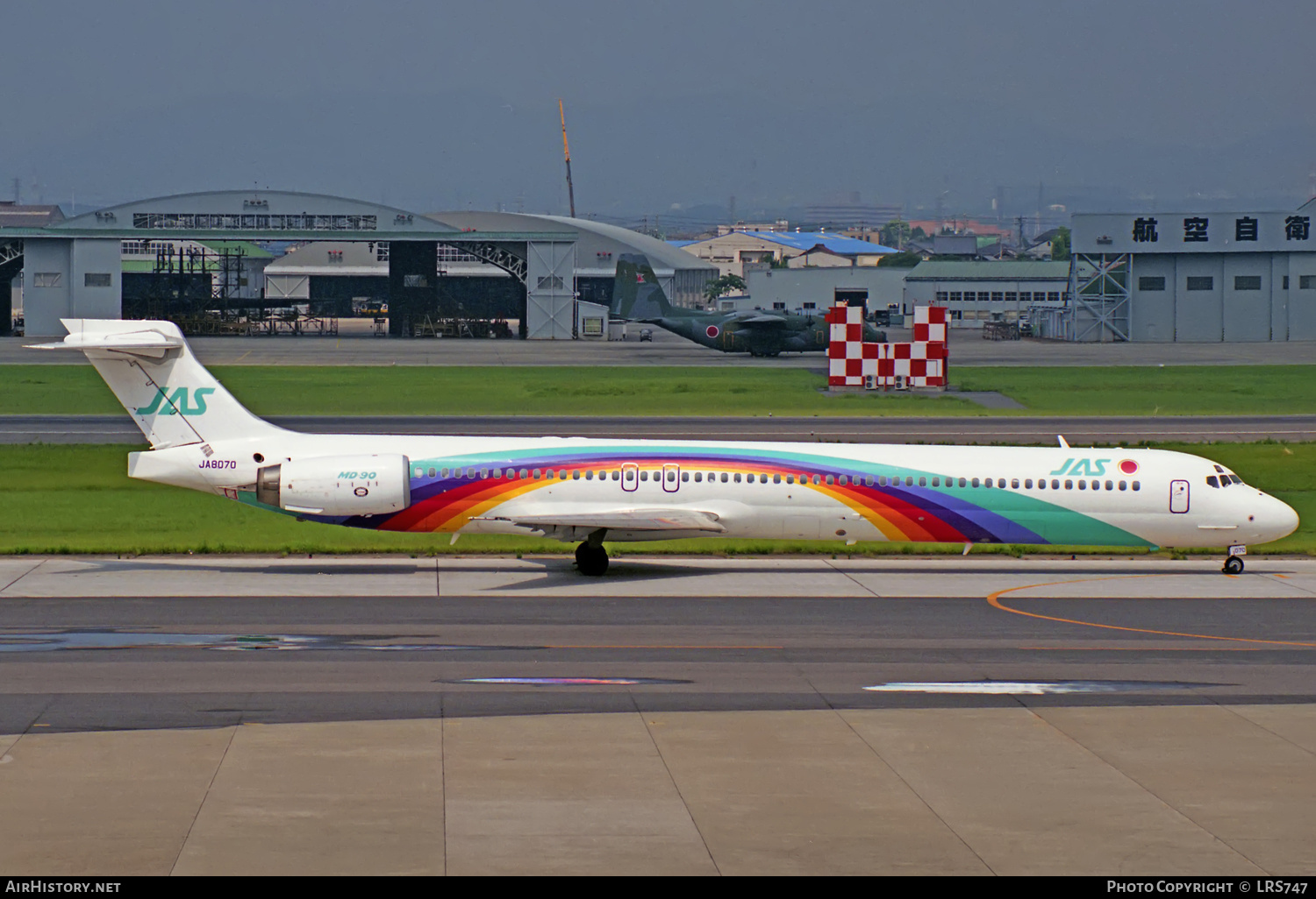 Aircraft Photo of JA8070 | McDonnell Douglas MD-90-30 | Japan Air System - JAS | AirHistory.net #305629