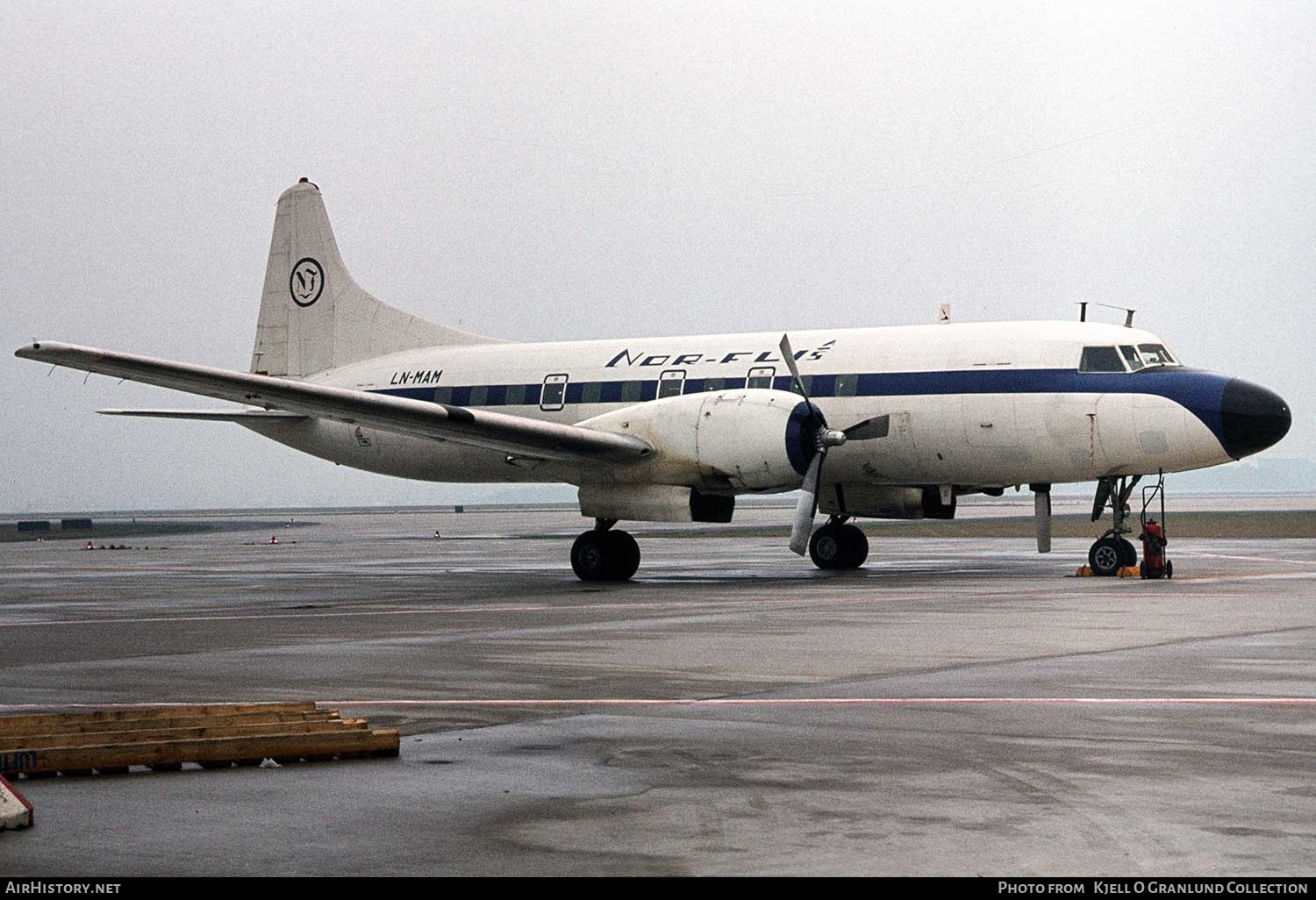 Aircraft Photo of LN-MAM | Convair 440-0 Metropolitan | Nor-Fly | AirHistory.net #305638